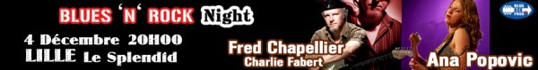 Billetterie du Blues N’RocK Night avec Weezevent
